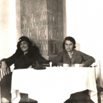 Ioana Cantacuzino împreună cu fiica ei Ioana